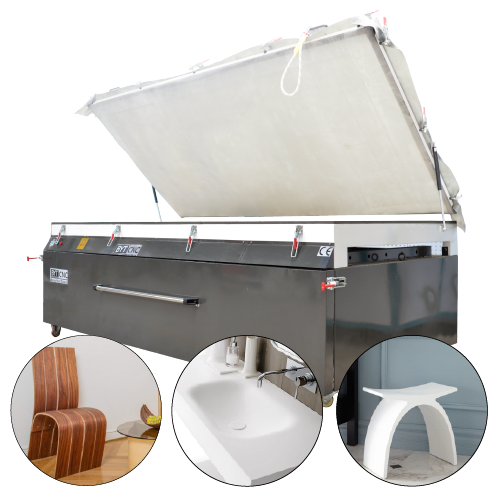 solidsurface vacuum press