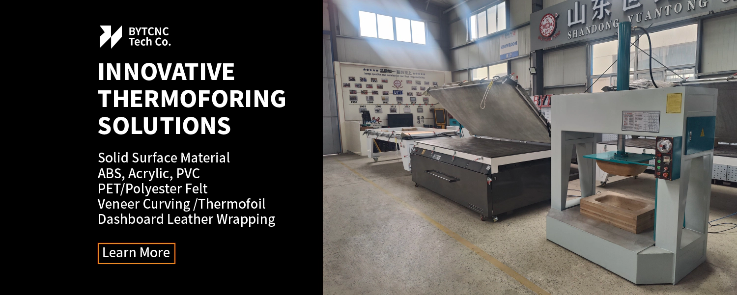 BYT 1996 vacuum forming machine