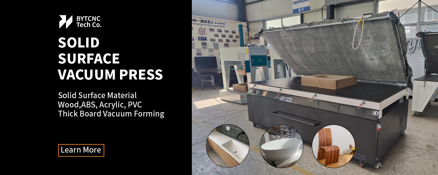 BYT solidsurface vacuum press