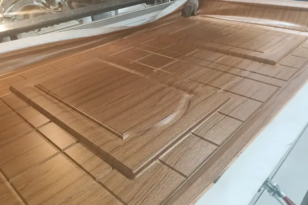 wood board laminating machine